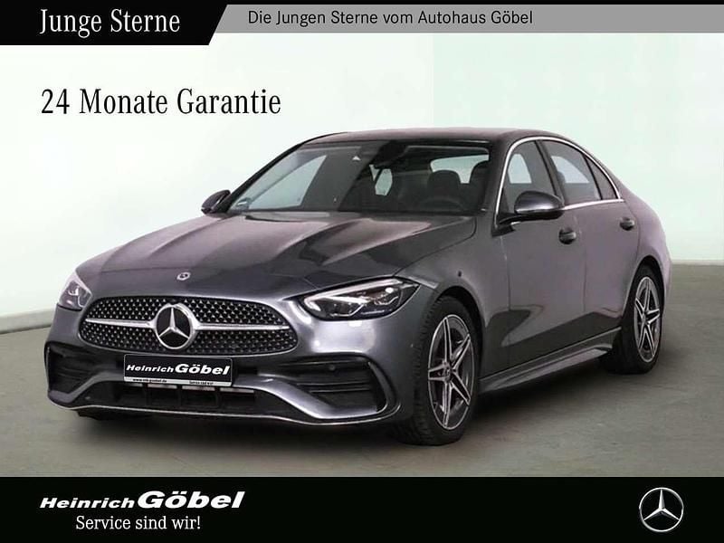 Selenitgrau Gebraucht 2024 Mercedes C300 AMG Limousine | 52.900 € (Teuer) - Bild 1/4