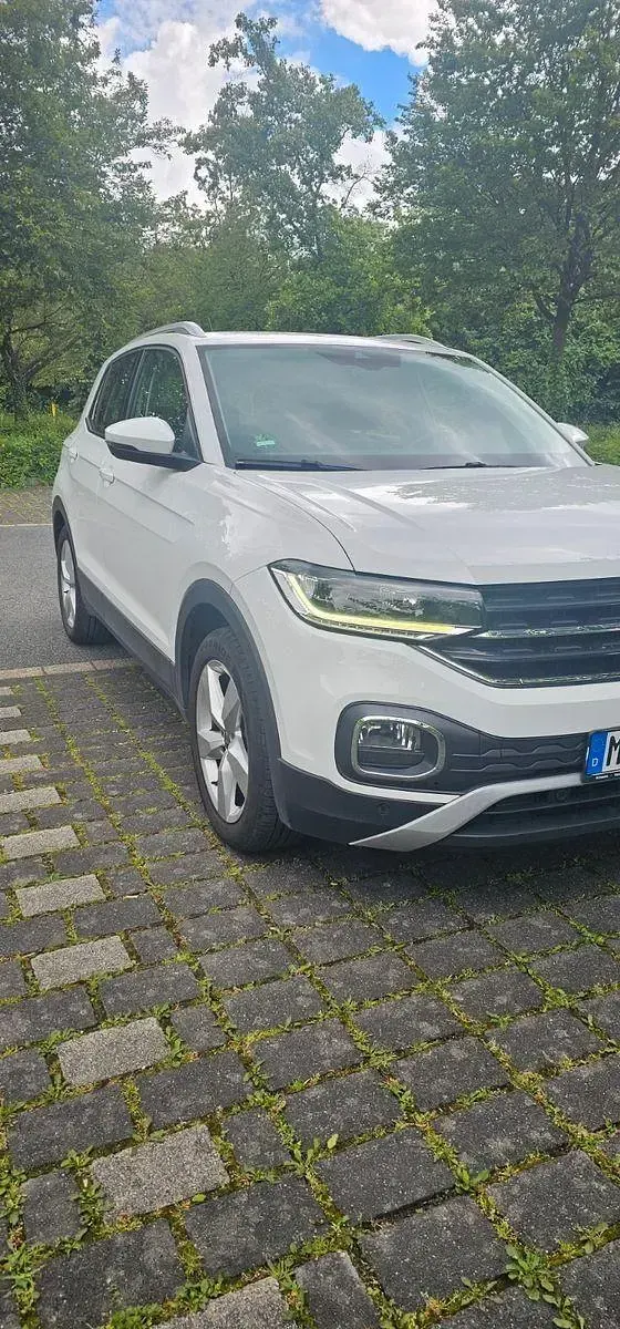 Gebraucht VW T-Cross Style 110 PS (80 kW) 2021 Weiß SUV