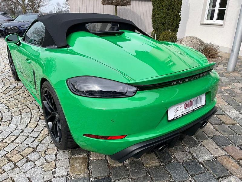 Gebraucht Porsche 718 Boxster 420 PS (308 kW) 2022 Phython green Cabrio