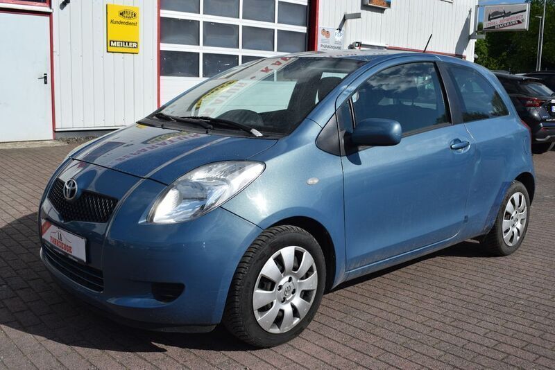 Blau Gebraucht 2008 Toyota Yaris Sol Kleinwagen | 1.100 € (Superpreis) - Bild 1/4