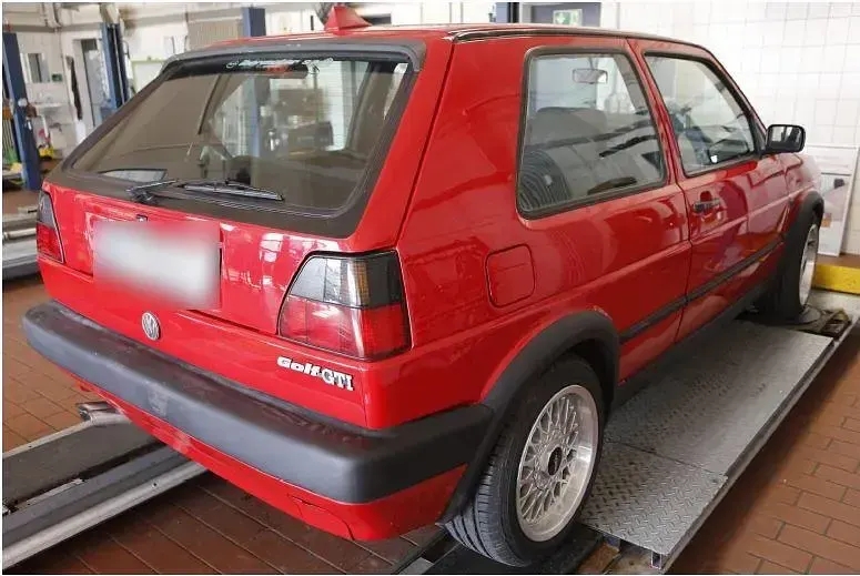 Gebraucht VW Golf II GTI 110 PS (80 kW) 1990 Rot Kleinwagen