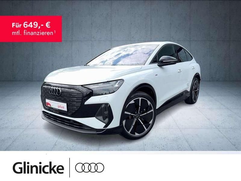 Weiss Gebraucht 2024 Audi Q4 Sportback e-tron S-Line SUV | 49.370 € - Bild 1/2
