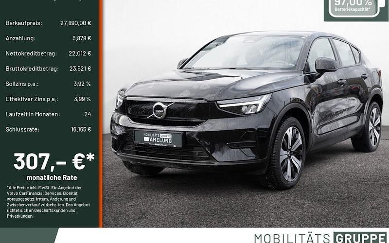 Gebraucht Volvo C40 Core 300 kW (408 PS) 2022 Schwarz SUV