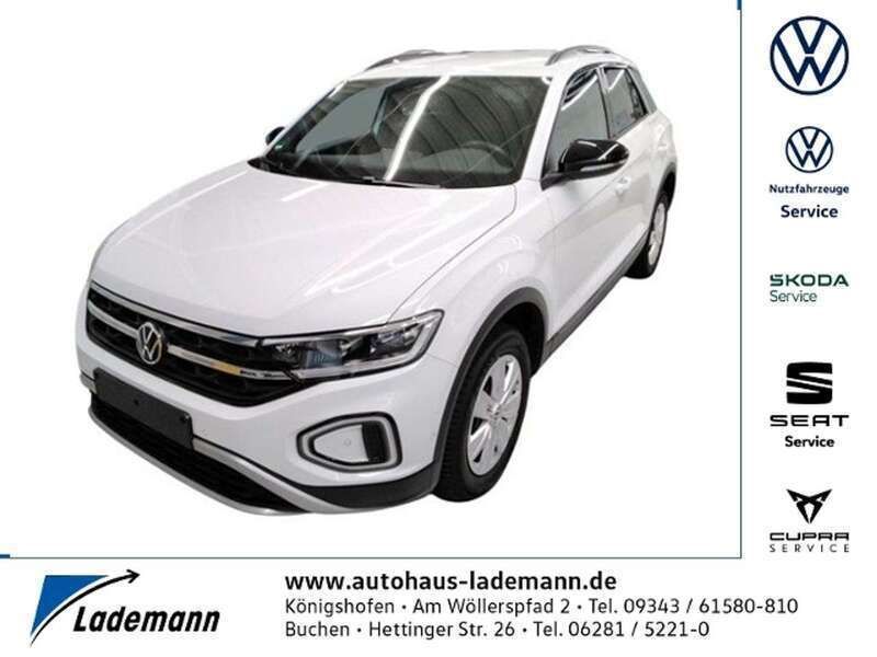 Pure white Gebraucht 2024 VW T-Roc Style SUV | 34.930 € (Etwas zu teuer) - Bild 1/3