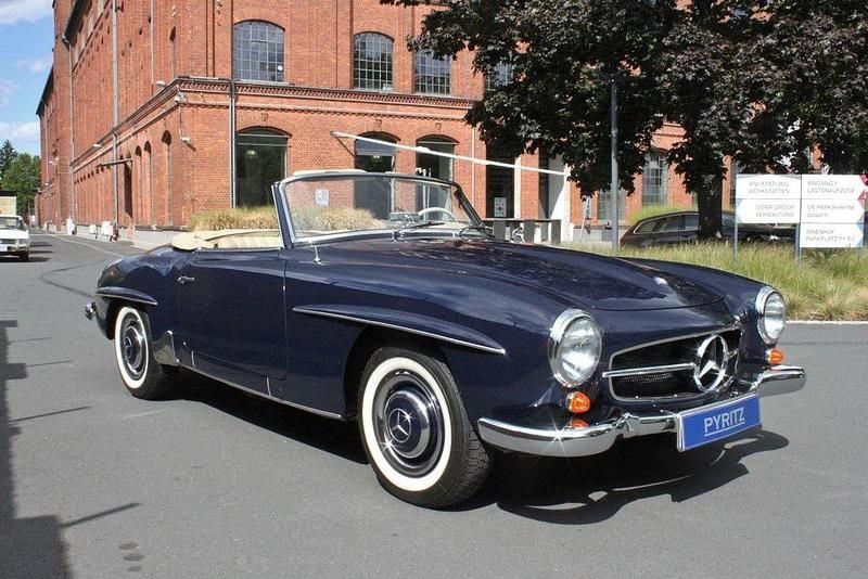 Blau Gebraucht 1958 Mercedes 190 Limousine | 145.000 € - Bild 1/4