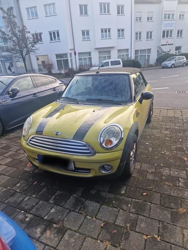 Gebraucht Mini Cooper Cabriolet 120 PS (88 kW) 2009 Gelb Cabrio