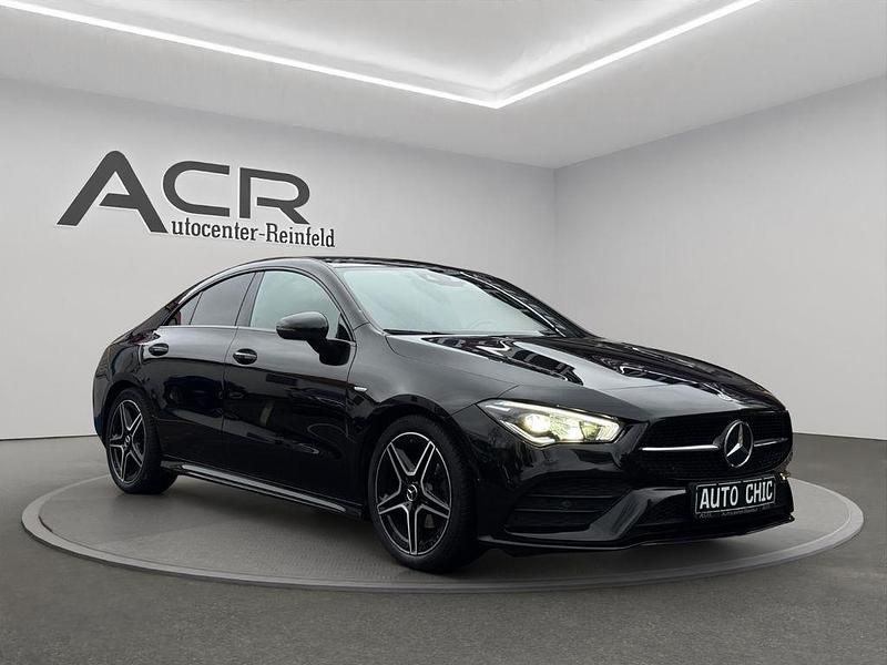 Schwarz Gebraucht 2021 Mercedes CLA180 AMG Limousine | 25.490 € (Guter Preis) - Bild 1/4