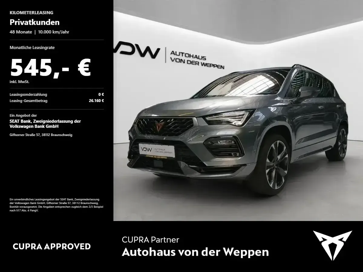 Gebraucht Cupra Ateca VZ 221 PS (162 kW) 2024 SUV