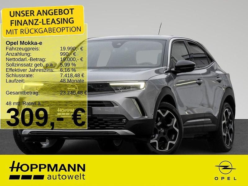 Gebraucht Opel Mokka-e Ultimate 100 kW (136 PS) 2022 Quarz silber (metallic) SUV