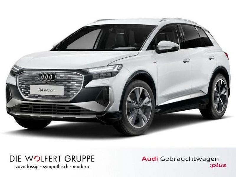 Gebraucht Audi Q4 e-tron Ambiente 210 kW (286 PS) 2025 Gletscherweiß metallic SUV