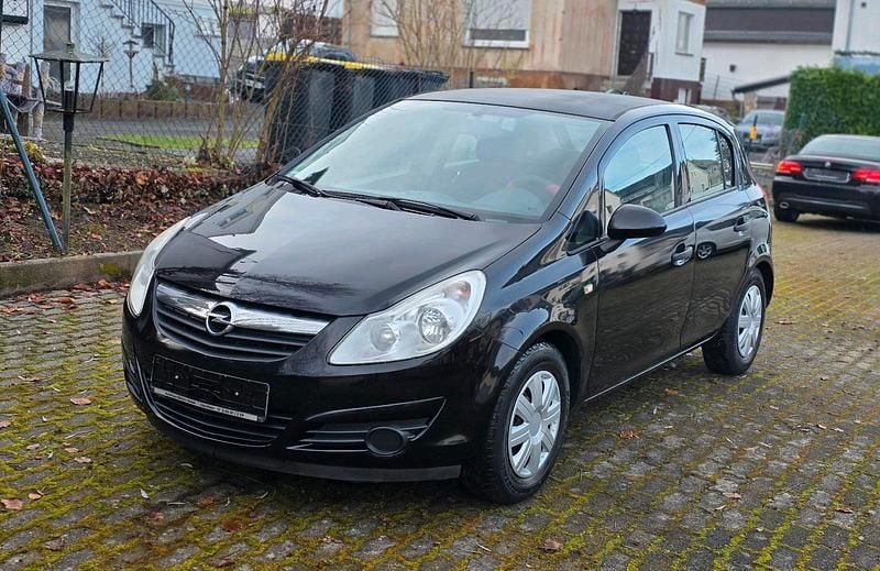 Gebraucht Opel Corsa Edition 86 PS (63 kW) 2010 Schwarz Kleinwagen