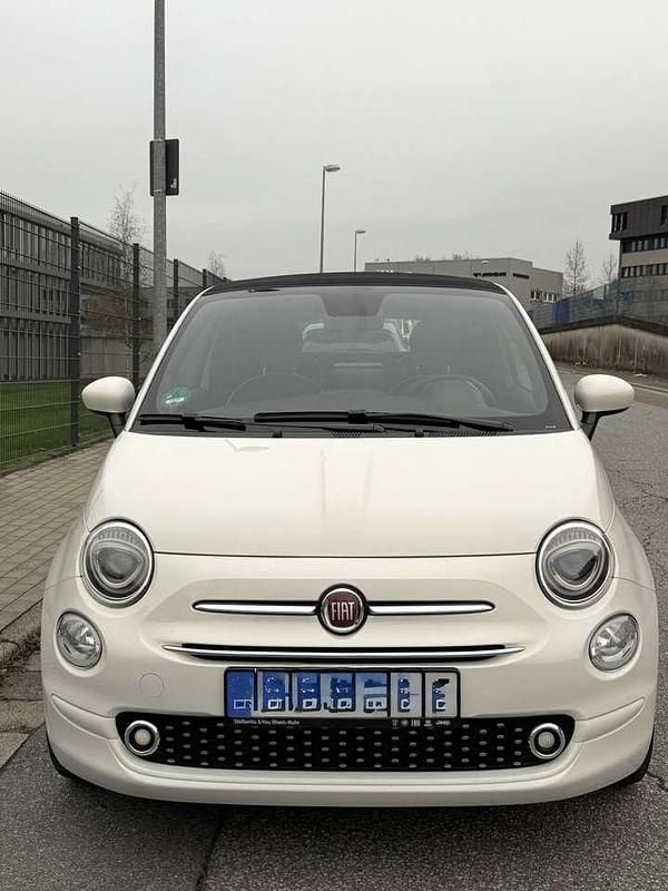 Gebraucht Fiat 500 Lounge 69 PS (50 kW) 2020 Weiß Cabrio