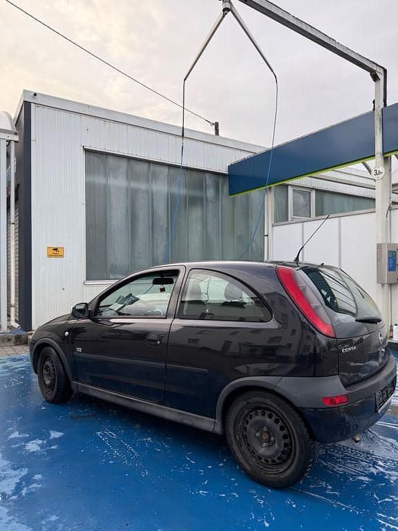 Gebraucht Opel Corsa 75 PS (55 kW) 2003 Schwarz Kleinwagen