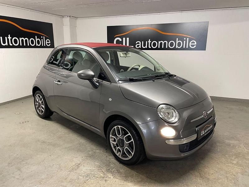 Grau Gebraucht 2013 Fiat 500 Lounge Cabrio | 6.390 € (Fairer Preis) - Bild 1/4