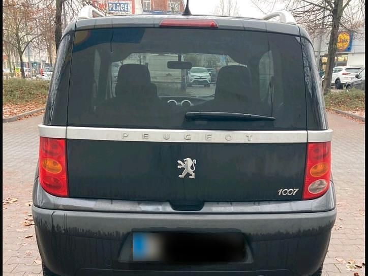 Gebraucht Peugeot 1007 75 PS (55 kW) 2005 Schwarz Van / Kleinbus