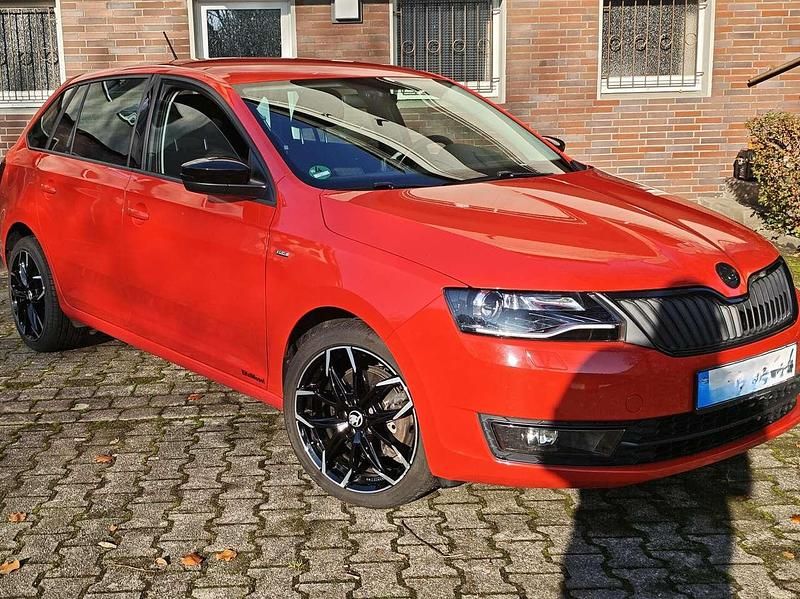 Gebraucht Skoda Rapid Drive 110 PS (80 kW) 2017 Rot Kombi