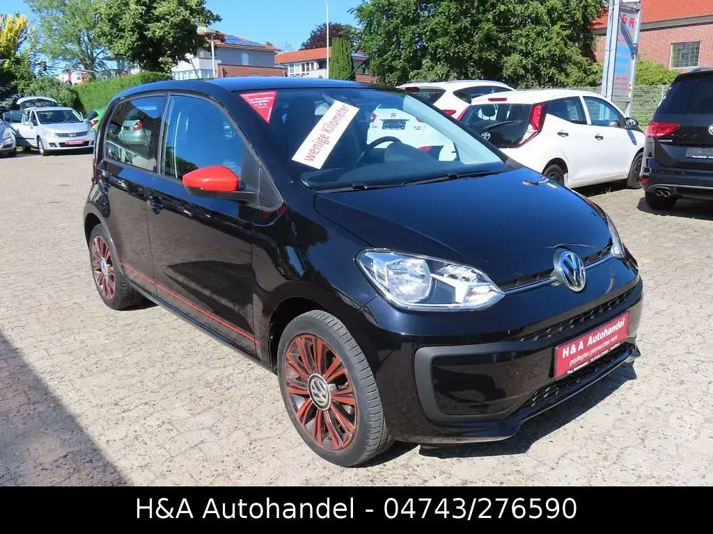 Gebraucht VW up! move up! 60 PS (44 kW) 2017 Schwarz Kleinwagen
