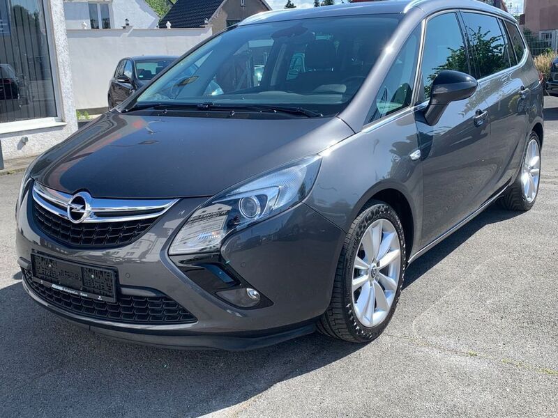 Grau Gebraucht 2012 Opel Zafira Tourer Sport Van / Kleinbus | 7.890 € (Fairer Preis) - Bild 1/4