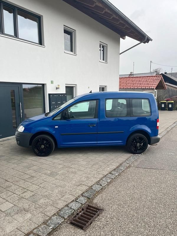 Używany VW Caddy 110 KM (80 kW) 2007 Niebieski Minivan