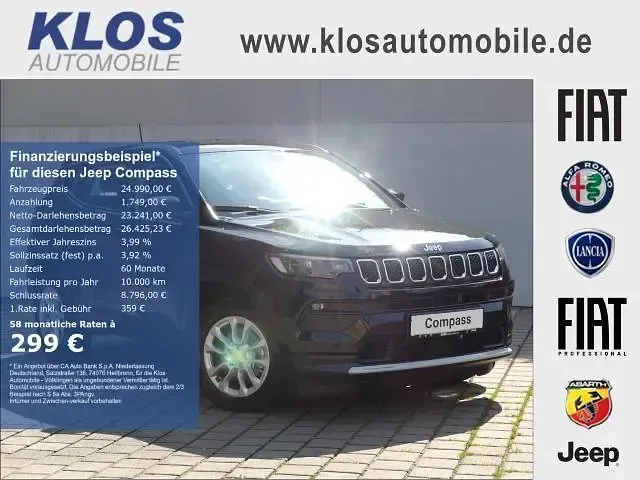 Gebraucht Jeep Compass Altitude 131 PS (96 kW) 2024 SUV