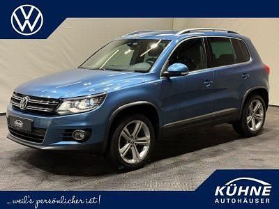 Blau Gebraucht 2015 VW Tiguan LOUNGE SUV | 16.540 € (Fairer Preis) - Bild 1/4