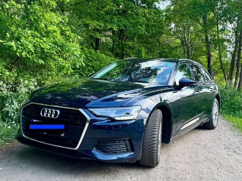 Blau Gebraucht 2021 Audi A6 Advanced Kombi | 26.800 € (Superpreis) - Bild 1/4