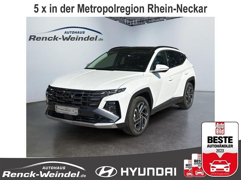 Weiss Neu 2024 Hyundai Tucson Prime SUV | 42.989 € (Teuer) - Bild 1/4