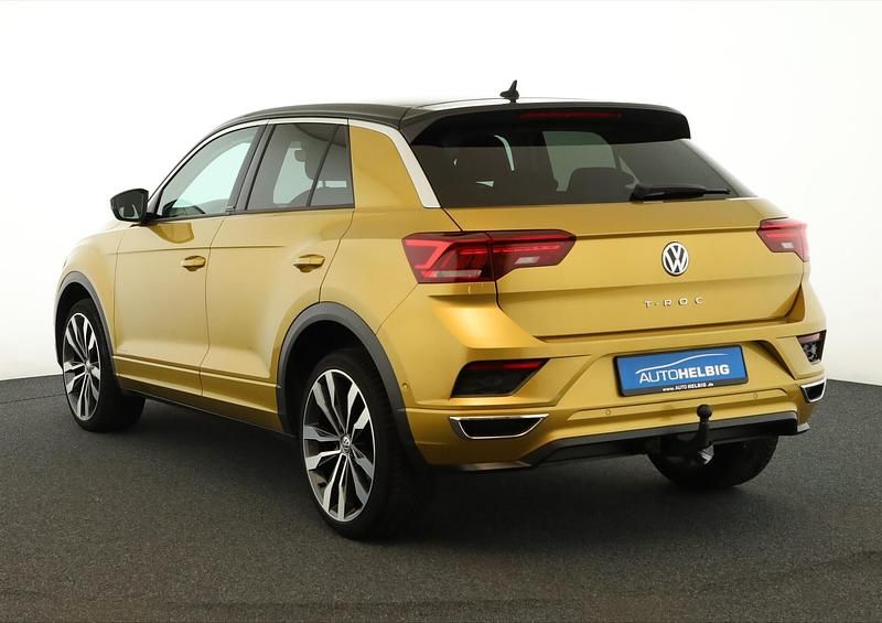 Gebraucht VW T-Roc IQ Drive 150 PS (110 kW) 2019 Kurkumagelb metallic SUV