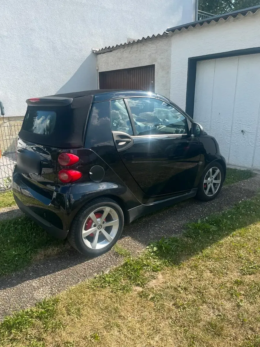 Gebraucht Smart ForTwo Cabrio 71 PS (52 kW) 2007 Schwarz Cabrio