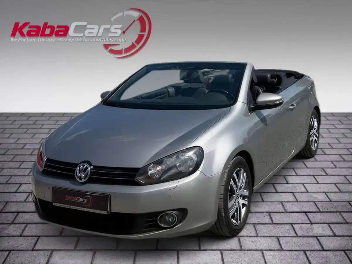 Gebraucht VW Golf Cabriolet 160 PS (117 kW) 2012 Silber Cabrio