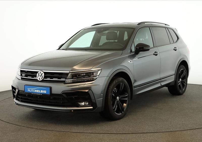 Platinum grey metallic Gebraucht 2020 VW Tiguan Allspace R-line SUV | 26.880 € (Teuer) - Bild 1/4