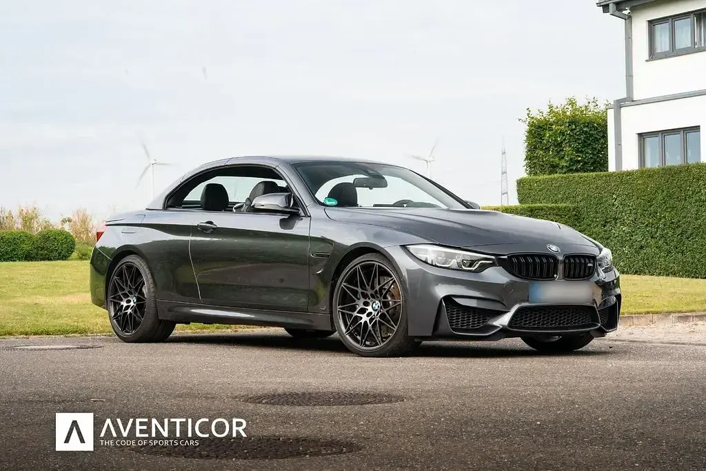 Gebraucht BMW M4 Cabriolet Performance 450 PS (330 kW) 2018 Mineralgrau metallic Cabrio
