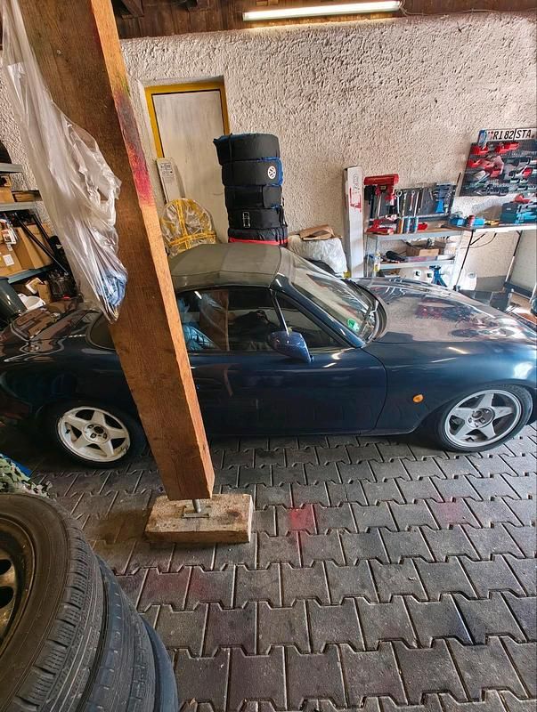 Gebraucht Mazda MX5 110 PS (80 kW) 1998 Blau Cabrio