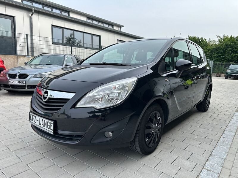 Schwarz Gebraucht 2010 Opel Meriva Edition Van / Kleinbus | 3.990 € - Bild 1/4