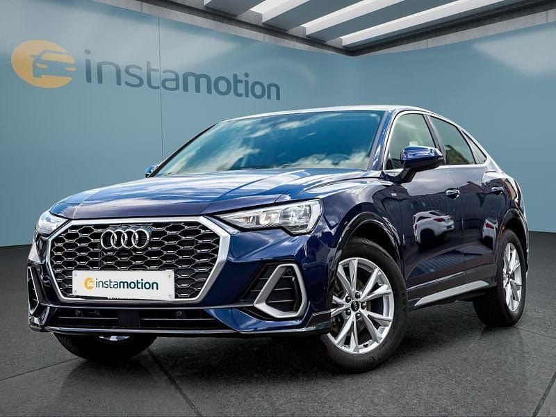 Blau Gebraucht 2024 Audi Q3 S-Line SUV | 40.249 € (Fairer Preis) - Bild 1/4