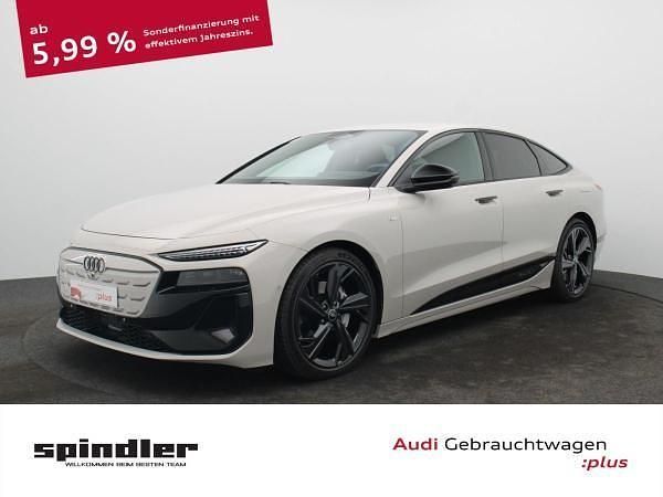 Beige (siambeige metallic) Gebraucht 2025 Audi A6 e-tron S-Line Kombi | 76.981 € (Superpreis) - Bild 1/4