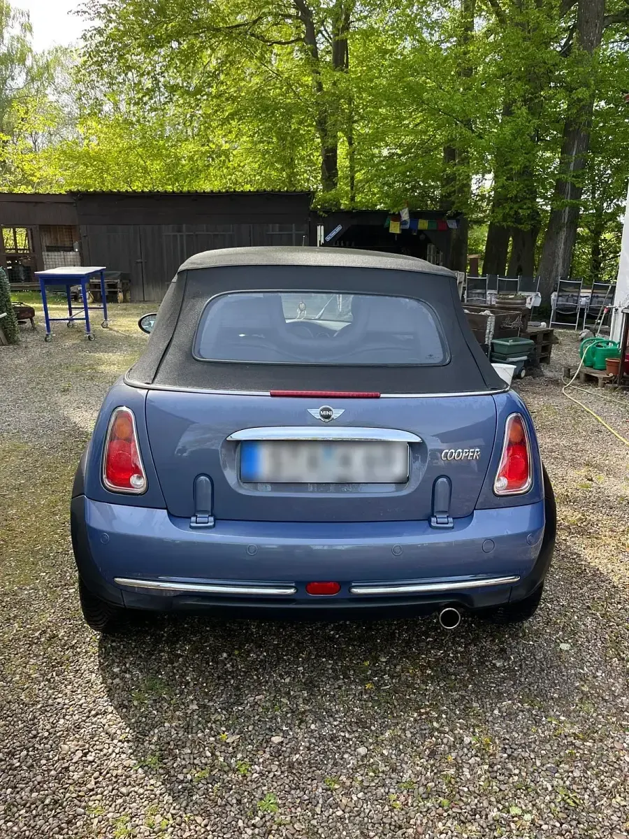 Gebraucht Mini Cooper Cabriolet 116 PS (85 kW) 2006 Blau Cabrio