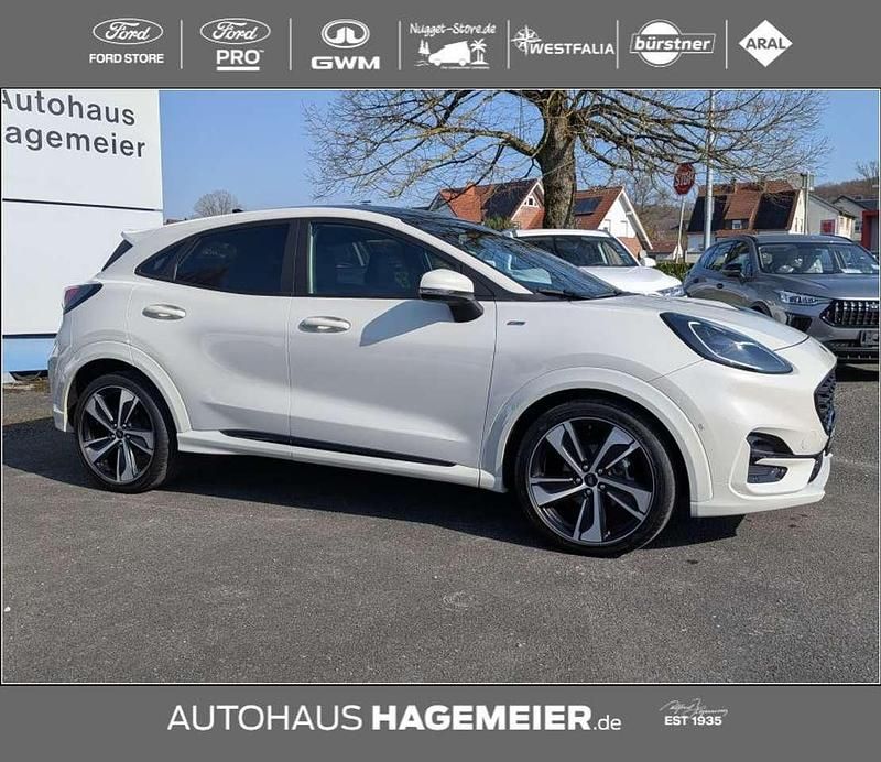 Gebraucht Ford Puma ST-Line X 155 PS (114 kW) 2020 Metropolis weiß metallic SUV