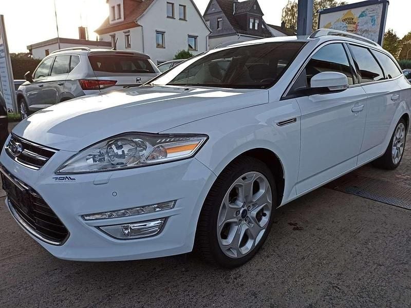 Frozen white Gebraucht 2011 Ford Mondeo ST-Line Kombi | 5.999 € (Superpreis) - Bild 1/4