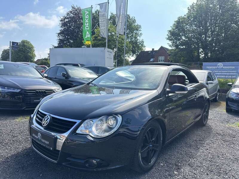 Schwarz Gebraucht 2008 VW Eos R Cabrio | 6.800 € (Guter Preis) - Bild 1/4