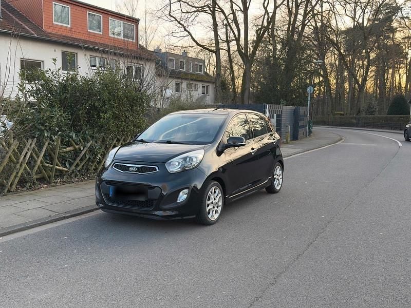 Gebraucht Kia Picanto 86 PS (63 kW) 2012 Schwarz Kleinwagen