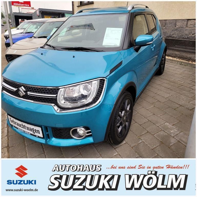 Neon blue (metallic) Gebraucht 2020 Suzuki Ignis Comfort+ Kleinwagen | 14.950 € (Fairer Preis) - Bild 1/4