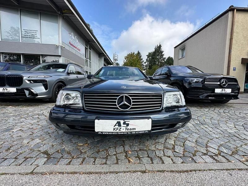 Gebraucht Mercedes SL500 320 PS (235 kW) 1997 Blau Cabrio