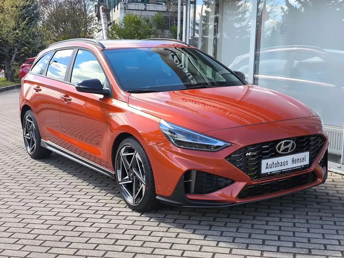 Neu Hyundai i30 N Line 150 PS (110 kW) 2026 Jupiter orange Kombi