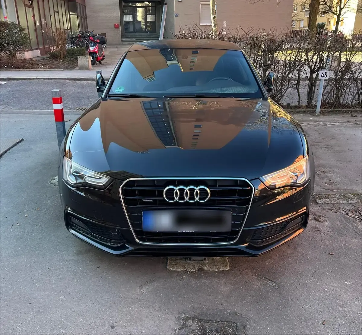 Second-hand Audi A5 S-Line 190 CP (139 kW) 2017 Negru Coupe