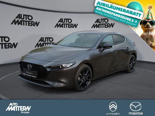 Grau Neu 2025 Mazda 3 Limousine | 25.990 € - Bild 1/4