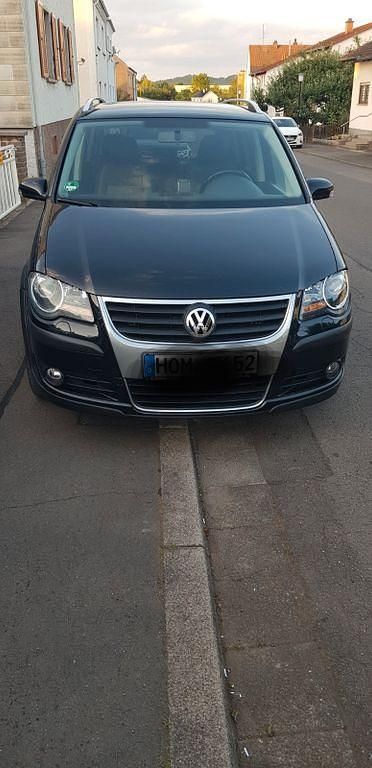 Gebraucht VW Touran 170 PS (125 kW) 2008 Schwarz Van / Kleinbus