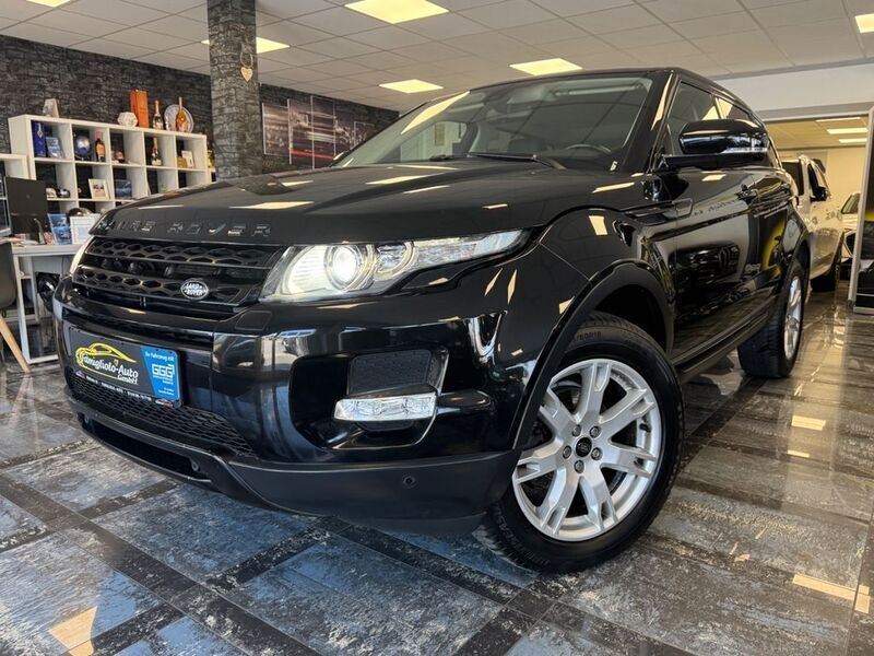 Schwarz Gebraucht 2013 Land Rover Range Rover evoque Pure SUV | 12.950 € (Etwas zu teuer) - Bild 1/4