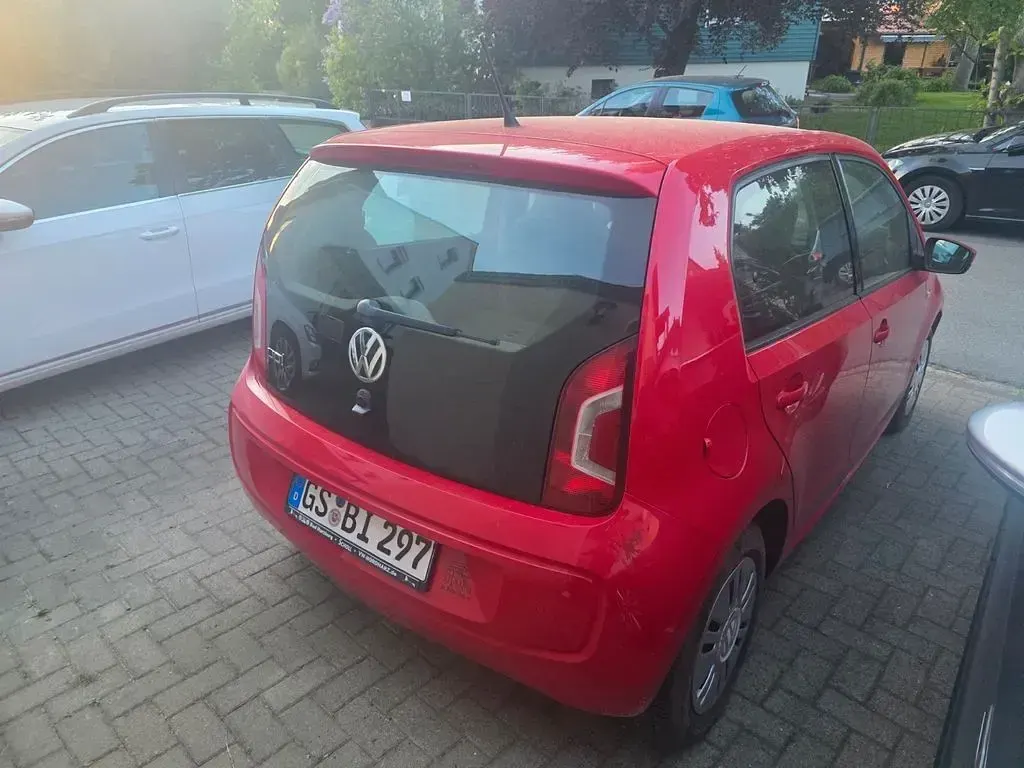 Gebraucht VW up! move up! 60 PS (44 kW) 2015 Rot Kleinwagen