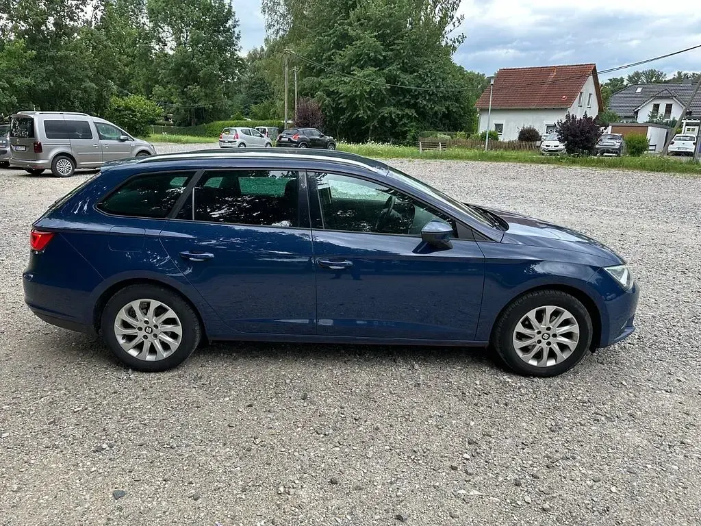 Gebraucht Seat Leon ST Style 110 PS (80 kW) 2017 Blau Kombi
